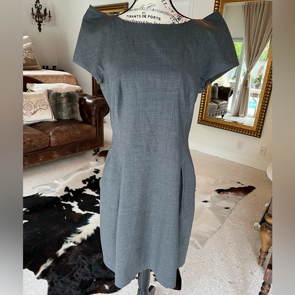 Ted Baker London Grey Dress Size 4